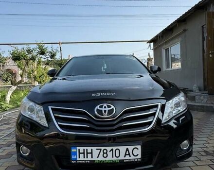 Черный Тойота Камри, объемом двигателя 2.36 л и пробегом 193 тыс. км за 10500 $, фото 4 на Automoto.ua