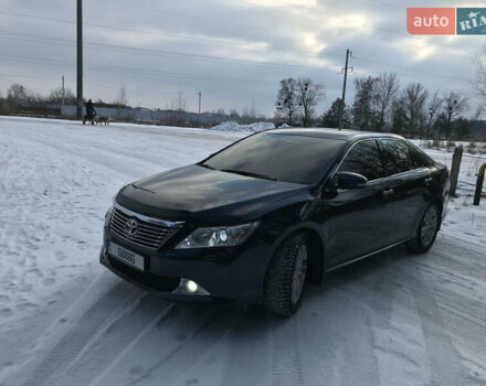 Черный Тойота Камри, объемом двигателя 3.5 л и пробегом 213 тыс. км за 16200 $, фото 4 на Automoto.ua