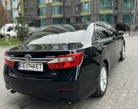Черный Тойота Камри, объемом двигателя 3.46 л и пробегом 217 тыс. км за 13500 $, фото 4 на Automoto.ua