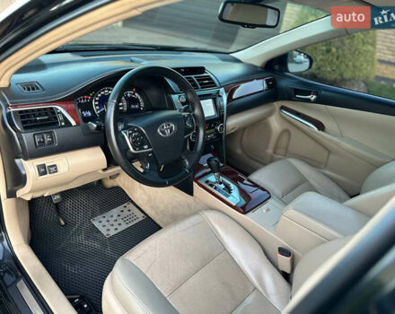 Черный Тойота Камри, объемом двигателя 2.5 л и пробегом 220 тыс. км за 13750 $, фото 22 на Automoto.ua
