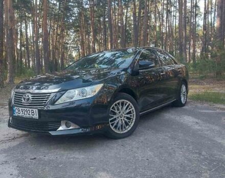 Черный Тойота Камри, объемом двигателя 2.5 л и пробегом 260 тыс. км за 13600 $, фото 1 на Automoto.ua