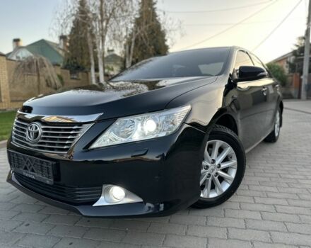 Черный Тойота Камри, объемом двигателя 2.5 л и пробегом 220 тыс. км за 13750 $, фото 3 на Automoto.ua