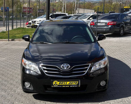 Черный Тойота Камри, объемом двигателя 2.4 л и пробегом 346 тыс. км за 8500 $, фото 1 на Automoto.ua