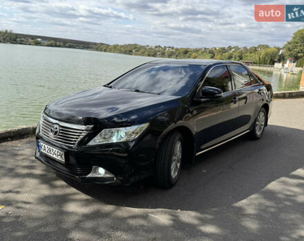 Черный Тойота Камри, объемом двигателя 2.49 л и пробегом 210 тыс. км за 13500 $, фото 2 на Automoto.ua