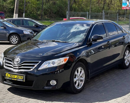 Черный Тойота Камри, объемом двигателя 2.4 л и пробегом 346 тыс. км за 8500 $, фото 2 на Automoto.ua
