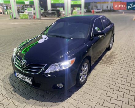 Черный Тойота Камри, объемом двигателя 2.4 л и пробегом 315 тыс. км за 9799 $, фото 15 на Automoto.ua