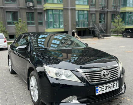 Черный Тойота Камри, объемом двигателя 3.46 л и пробегом 217 тыс. км за 13500 $, фото 3 на Automoto.ua