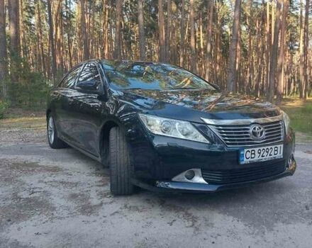 Черный Тойота Камри, объемом двигателя 2.5 л и пробегом 260 тыс. км за 13600 $, фото 2 на Automoto.ua