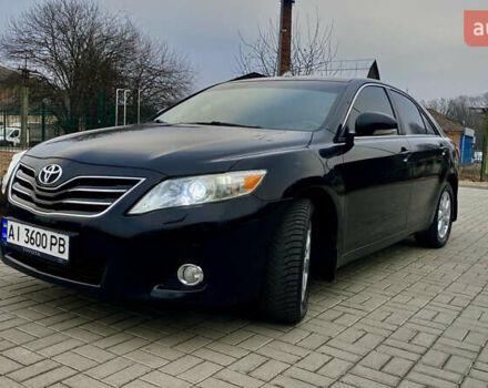 Черный Тойота Камри, объемом двигателя 2.4 л и пробегом 315 тыс. км за 9799 $, фото 7 на Automoto.ua