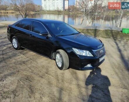 Черный Тойота Камри, объемом двигателя 2.5 л и пробегом 294 тыс. км за 12000 $, фото 2 на Automoto.ua