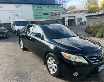Черный Тойота Камри, объемом двигателя 2.4 л и пробегом 197 тыс. км за 12200 $, фото 2 на Automoto.ua