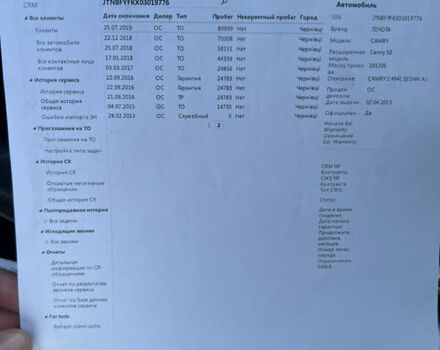 Черный Тойота Камри, объемом двигателя 2.5 л и пробегом 162 тыс. км за 16250 $, фото 68 на Automoto.ua