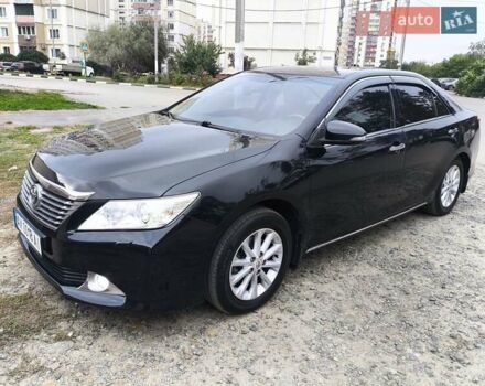Черный Тойота Камри, объемом двигателя 2.5 л и пробегом 205 тыс. км за 14300 $, фото 4 на Automoto.ua