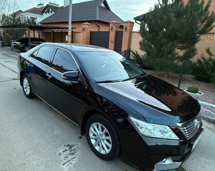 Черный Тойота Камри, объемом двигателя 2.5 л и пробегом 173 тыс. км за 13350 $, фото 3 на Automoto.ua