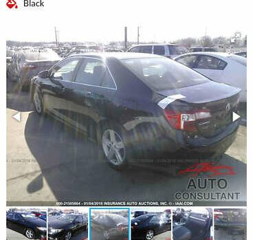 Черный Тойота Камри, объемом двигателя 2.49 л и пробегом 230 тыс. км за 13200 $, фото 32 на Automoto.ua