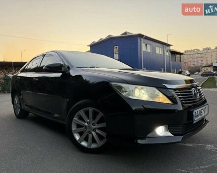 Черный Тойота Камри, объемом двигателя 2.49 л и пробегом 186 тыс. км за 13700 $, фото 1 на Automoto.ua