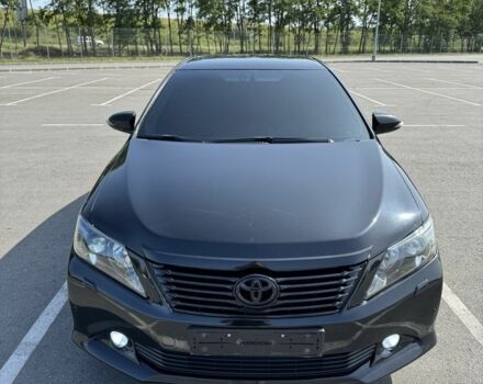Черный Тойота Камри, объемом двигателя 2.5 л и пробегом 244 тыс. км за 14500 $, фото 2 на Automoto.ua