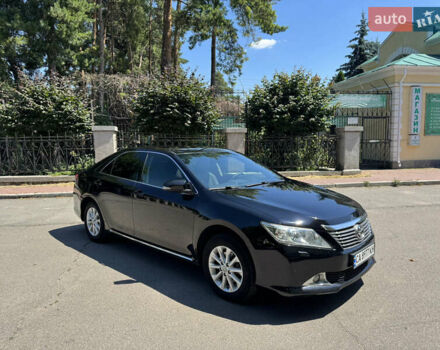 Черный Тойота Камри, объемом двигателя 2.5 л и пробегом 230 тыс. км за 12499 $, фото 2 на Automoto.ua