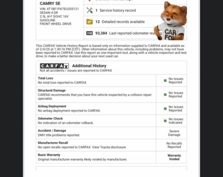Тойота Камри 2013 в Староконстантинов на Automoto.ua Черный Тойота Камри, объемом двигателя 2.5 л и пробегом 173 тыс. км за 10900 $, фото 12 на Automoto.ua