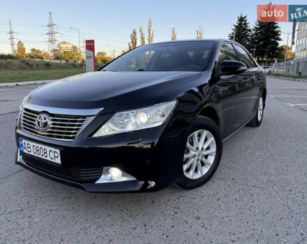Черный Тойота Камри, объемом двигателя 2.5 л и пробегом 148 тыс. км за 13800 $, фото 1 на Automoto.ua