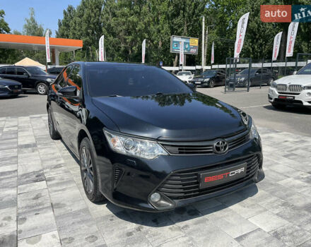 Черный Тойота Камри, объемом двигателя 2.5 л и пробегом 215 тыс. км за 16900 $, фото 9 на Automoto.ua