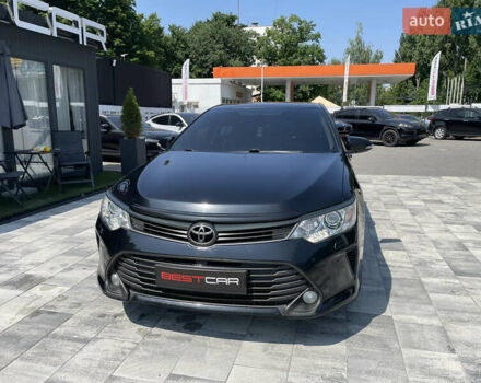 Черный Тойота Камри, объемом двигателя 2.5 л и пробегом 215 тыс. км за 16900 $, фото 6 на Automoto.ua