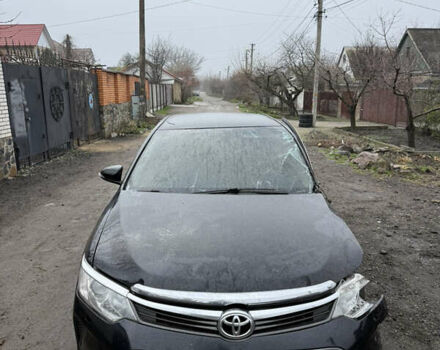 Черный Тойота Камри, объемом двигателя 2.49 л и пробегом 190 тыс. км за 7000 $, фото 7 на Automoto.ua