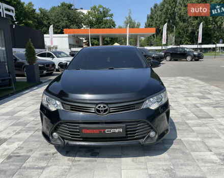 Черный Тойота Камри, объемом двигателя 2.5 л и пробегом 215 тыс. км за 16900 $, фото 7 на Automoto.ua