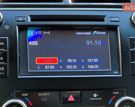 Черный Тойота Камри, объемом двигателя 2.49 л и пробегом 260 тыс. км за 13750 $, фото 13 на Automoto.ua