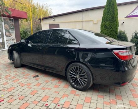 Черный Тойота Камри, объемом двигателя 2.5 л и пробегом 196 тыс. км за 17450 $, фото 2 на Automoto.ua