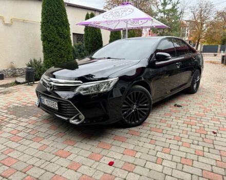 Черный Тойота Камри, объемом двигателя 2.5 л и пробегом 196 тыс. км за 17450 $, фото 1 на Automoto.ua