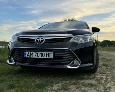 Черный Тойота Камри, объемом двигателя 2.5 л и пробегом 87 тыс. км за 20400 $, фото 1 на Automoto.ua