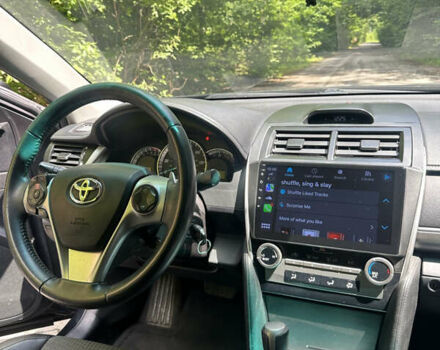 Черный Тойота Камри, объемом двигателя 2.5 л и пробегом 156 тыс. км за 11800 $, фото 2 на Automoto.ua