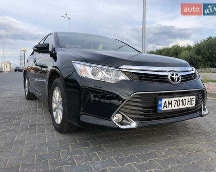 Черный Тойота Камри, объемом двигателя 2.49 л и пробегом 87 тыс. км за 20401 $, фото 1 на Automoto.ua