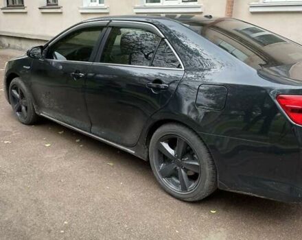 Черный Тойота Камри, объемом двигателя 2.5 л и пробегом 211 тыс. км за 12000 $, фото 3 на Automoto.ua