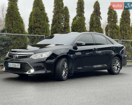 Черный Тойота Камри, объемом двигателя 2.49 л и пробегом 199 тыс. км за 16400 $, фото 1 на Automoto.ua