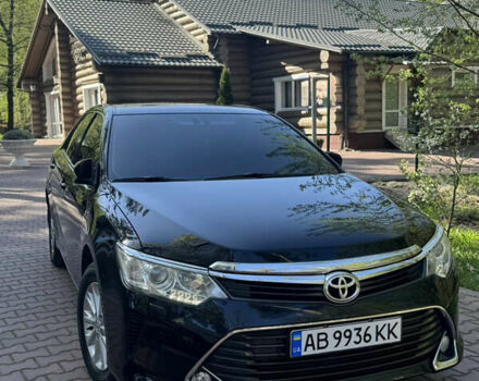 Черный Тойота Камри, объемом двигателя 2.5 л и пробегом 152 тыс. км за 16800 $, фото 1 на Automoto.ua