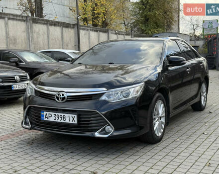 Черный Тойота Камри, объемом двигателя 2.5 л и пробегом 190 тыс. км за 15500 $, фото 2 на Automoto.ua