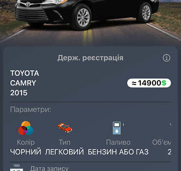 Черный Тойота Камри, объемом двигателя 2.49 л и пробегом 170 тыс. км за 13000 $, фото 19 на Automoto.ua