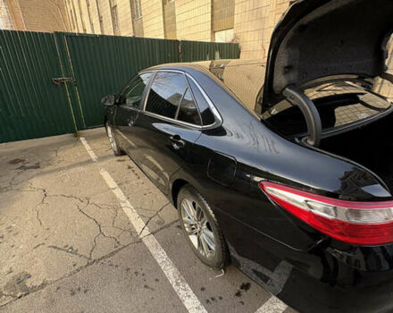 Черный Тойота Камри, объемом двигателя 2.49 л и пробегом 216 тыс. км за 13300 $, фото 12 на Automoto.ua