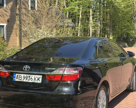 Черный Тойота Камри, объемом двигателя 2.5 л и пробегом 152 тыс. км за 16800 $, фото 14 на Automoto.ua