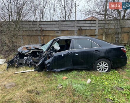 Черный Тойота Камри, объемом двигателя 2.49 л и пробегом 115 тыс. км за 5300 $, фото 1 на Automoto.ua