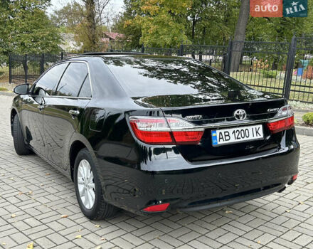Черный Тойота Камри, объемом двигателя 2.49 л и пробегом 133 тыс. км за 16000 $, фото 4 на Automoto.ua