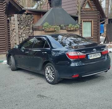 Черный Тойота Камри, объемом двигателя 2.5 л и пробегом 150 тыс. км за 17500 $, фото 6 на Automoto.ua