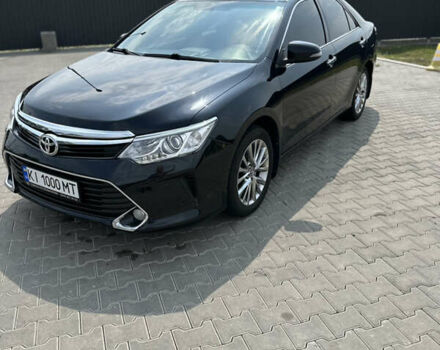Черный Тойота Камри, объемом двигателя 2.5 л и пробегом 168 тыс. км за 18500 $, фото 1 на Automoto.ua