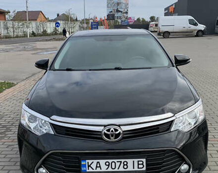 Черный Тойота Камри, объемом двигателя 2 л и пробегом 156 тыс. км за 18500 $, фото 1 на Automoto.ua