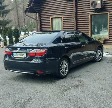 Черный Тойота Камри, объемом двигателя 2.5 л и пробегом 150 тыс. км за 17500 $, фото 2 на Automoto.ua