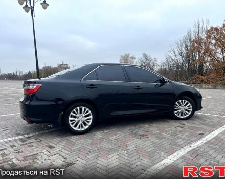 Черный Тойота Камри, объемом двигателя 2.5 л и пробегом 165 тыс. км за 16600 $, фото 9 на Automoto.ua