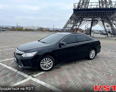 Черный Тойота Камри, объемом двигателя 2.5 л и пробегом 165 тыс. км за 16600 $, фото 3 на Automoto.ua