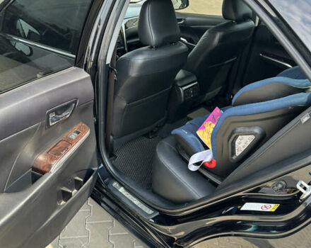 Черный Тойота Камри, объемом двигателя 2.5 л и пробегом 168 тыс. км за 18500 $, фото 17 на Automoto.ua